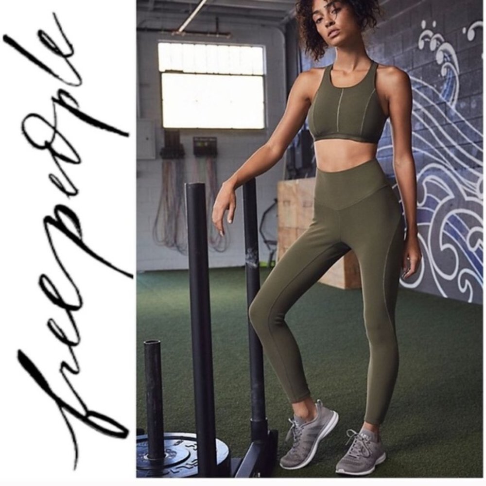 FP Movement Olive Green Leggings Small / S